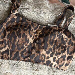 Leopard Print Crop Top